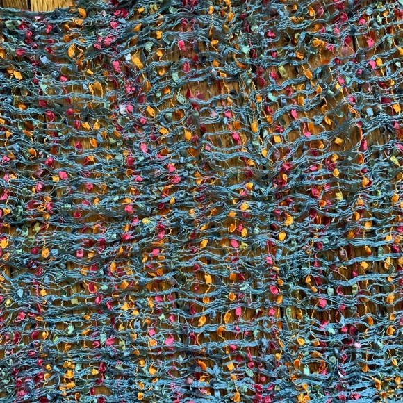 NWOT Multicolor scarf - Picture 5 of 7